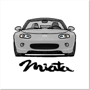 MX5 NC1 Light Grey Posters and Art